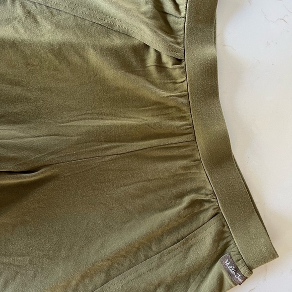 NWOT Matilda Jane Olive Side Slit SPRING THING Pull On Casual Pant / Small - Picture 11 of 11